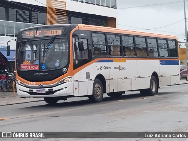 Itamaracá Transportes 1.746 na cidade de Paulista, Pernambuco, Brasil, por Luiz Adriano Carlos. Número da foto: #13261869.