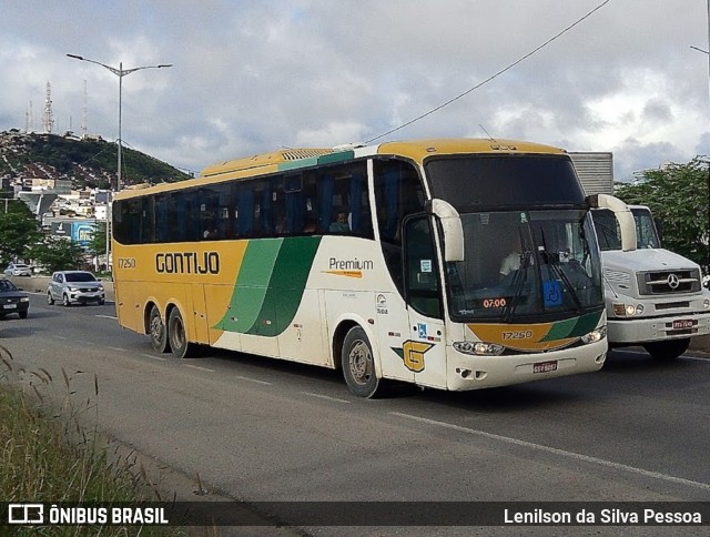 Empresa Gontijo de Transportes 17250 na cidade de Caruaru, Pernambuco, Brasil, por Lenilson da Silva Pessoa. Número da foto: #13263198.