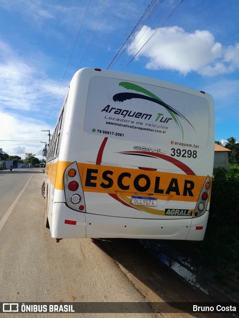 Araquém Tur 39298 na cidade de Capela, Sergipe, Brasil, por Bruno Costa. Número da foto: #13261397.