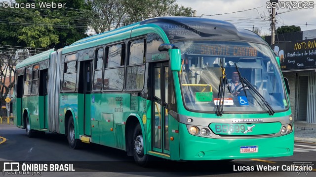 Transporte Coletivo Glória BB699 na cidade de Curitiba, Paraná, Brasil, por Lucas Weber Calizario. Número da foto: #13261197.