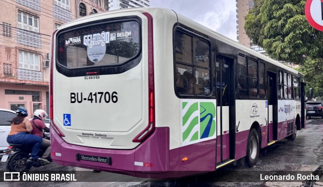 Transportes Canadá BU-41706 na cidade de Belém, Pará, Brasil, por Leonardo Rocha. Número da foto: #13262659.