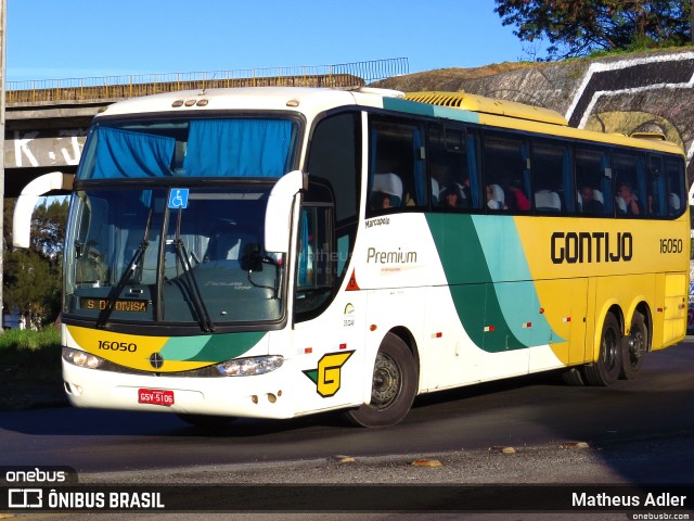 Empresa Gontijo de Transportes 16050 na cidade de Belo Horizonte, Minas Gerais, Brasil, por Matheus Adler. Número da foto: #13262376.