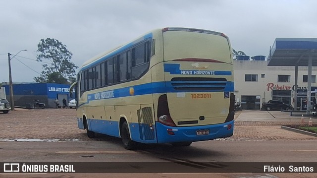 Viação Novo Horizonte 1023011 na cidade de Barra da Estiva, Bahia, Brasil, por Flávio  Santos. Número da foto: #13261087.