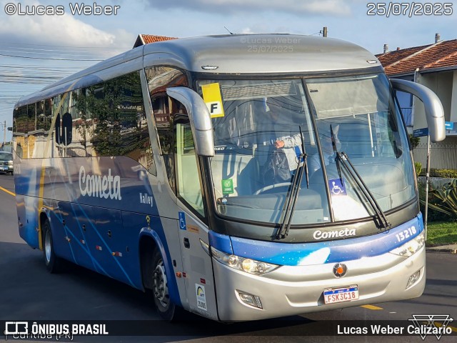 Viação Cometa 13218 na cidade de Curitiba, Paraná, Brasil, por Lucas Weber Calizario. Número da foto: #13261189.