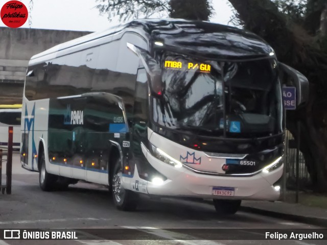 Empresa de Ônibus Nossa Senhora da Penha 65501 na cidade de Curitiba, Paraná, Brasil, por Felipe Arguelho. Número da foto: #13261942.