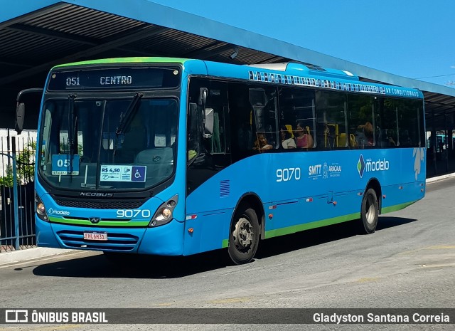 Viação Modelo 9070 na cidade de Aracaju, Sergipe, Brasil, por Gladyston Santana Correia. Número da foto: #13261624.