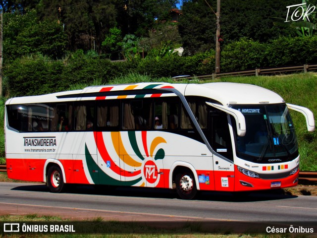 Transmoreira 1910 na cidade de Betim, Minas Gerais, Brasil, por César Ônibus. Número da foto: #13262717.