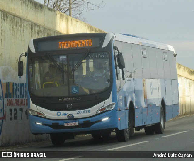 HP Transportes Coletivos 20.678 na cidade de Aparecida de Goiânia, Goiás, Brasil, por André Luiz Canon. Número da foto: #13262316.