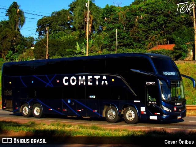 Viação Cometa 723002 na cidade de Betim, Minas Gerais, Brasil, por César Ônibus. Número da foto: #13262725.