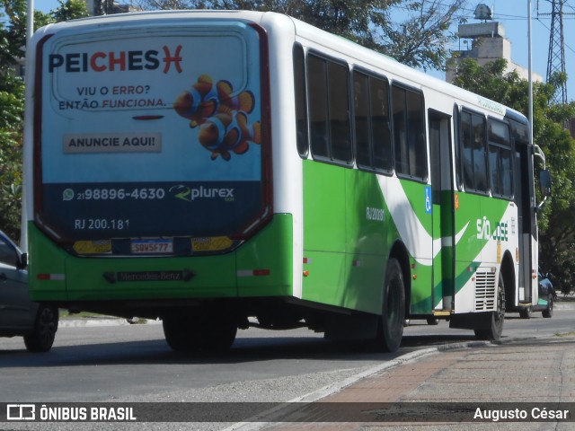 Viação São José RJ 200.181 na cidade de Nova Iguaçu, Rio de Janeiro, Brasil, por Augusto César. Número da foto: #13262254.
