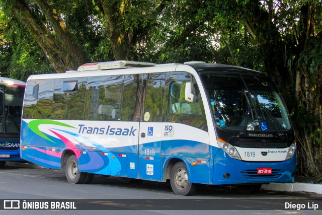 Trans Isaak Turismo 1819 na cidade de Joinville, Santa Catarina, Brasil, por Diego Lip. Número da foto: #13263013.