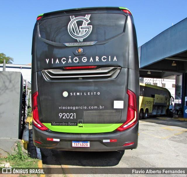 Viação Garcia 92021 na cidade de Sorocaba, São Paulo, Brasil, por Flavio Alberto Fernandes. Número da foto: #13261637.