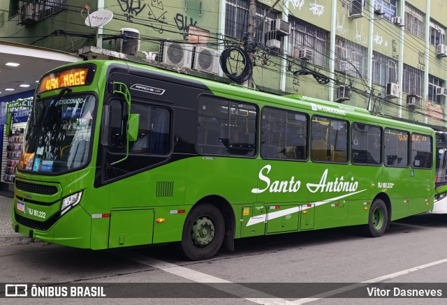 Transportes Santo Antônio RJ 161.222 na cidade de Duque de Caxias, Rio de Janeiro, Brasil, por Vitor Dasneves. Número da foto: #13261491.