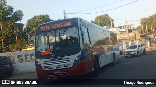 Transportadora Tinguá RJ 156.001 na cidade de Nova Iguaçu, Rio de Janeiro, Brasil, por Thiago Rodrigues. Número da foto: #13261109.