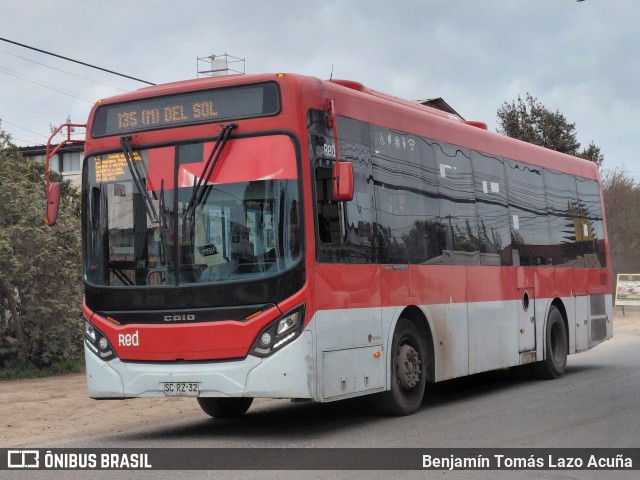 Voy Santiago SCRZ32 na cidade de Padre Hurtado, Talagante, Metropolitana de Santiago, Chile, por Benjamín Tomás Lazo Acuña. Número da foto: #13263037.
