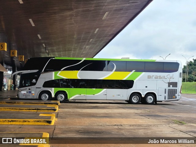 Brasil Sul Linhas Rodoviárias 3450 na cidade de Foz do Iguaçu, Paraná, Brasil, por João Marcos William. Número da foto: #13261903.