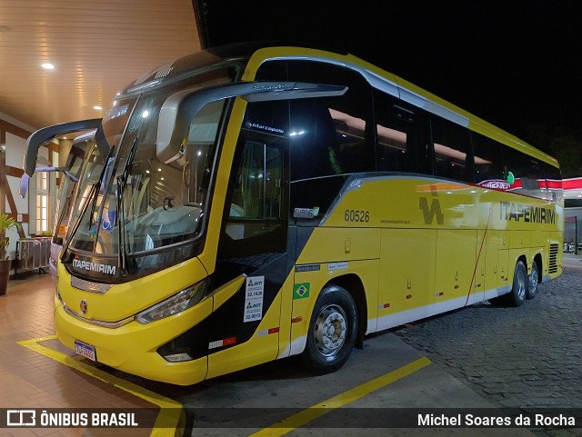 Viação Nova Itapemirim 60526 na cidade de Queluz, São Paulo, Brasil, por Michel Soares da Rocha. Número da foto: #13262842.