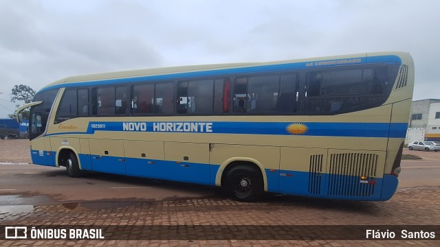 Viação Novo Horizonte 1023011 na cidade de Barra da Estiva, Bahia, Brasil, por Flávio  Santos. Número da foto: #13261015.