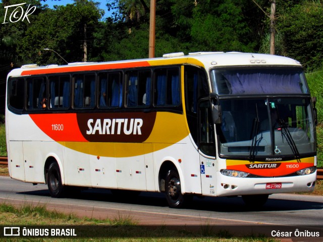 Saritur - Santa Rita Transporte Urbano e Rodoviário 11600 na cidade de Betim, Minas Gerais, Brasil, por César Ônibus. Número da foto: #13262706.