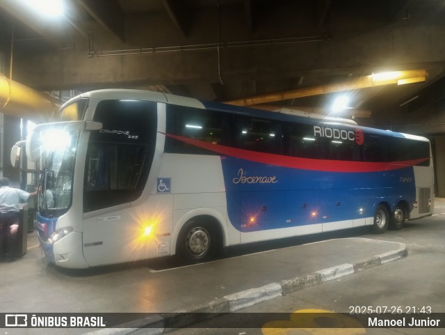 Viação Riodoce 71243 na cidade de São Paulo, São Paulo, Brasil, por Manoel Junior. Número da foto: #13261981.