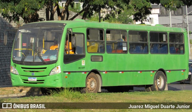 Ônibus Particulares ON0011 na cidade de Belo Horizonte, Minas Gerais, Brasil, por Juarez Miguel Duarte Junior. Número da foto: #13262458.