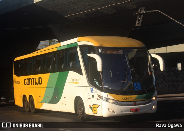 Empresa Gontijo de Transportes 19285 na cidade de Belo Horizonte, Minas Gerais, Brasil, por Rava Ogawa. Número da foto: #13262180.