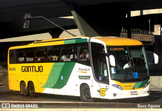 Empresa Gontijo de Transportes 15030 na cidade de Belo Horizonte, Minas Gerais, Brasil, por Rava Ogawa. Número da foto: #13262160.
