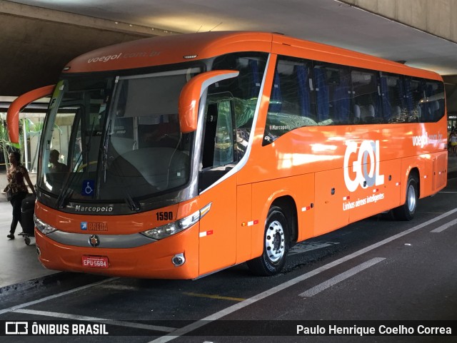 Breda Transportes e Serviços 1590 na cidade de Guarulhos, São Paulo, Brasil, por Paulo Henrique Coelho Correa. Número da foto: #13262058.