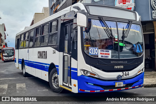 Conatra - Corporacion Nacional de Transporte 244 na cidade de San José, San José, Costa Rica, por Andrés Martínez Rodríguez. Número da foto: #13263105.