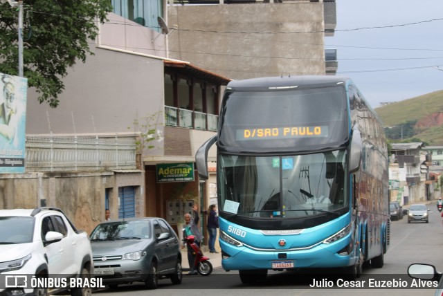 Viação Águia Branca 51180 na cidade de Visconde do Rio Branco, Minas Gerais, Brasil, por Julio Cesar Euzebio Alves. Número da foto: #13262859.