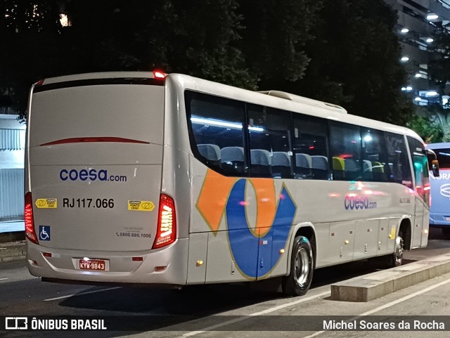 Coesa Transportes RJ 117.066 na cidade de Rio de Janeiro, Rio de Janeiro, Brasil, por Michel Soares da Rocha. Número da foto: #13262851.