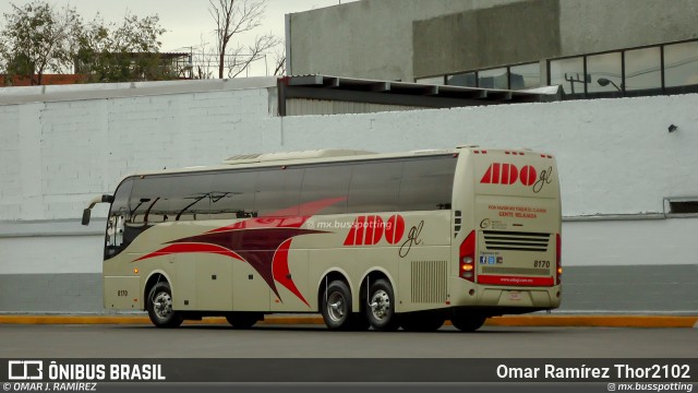 ADO - Autobuses de Oriente 8170 na cidade de Gustavo A. Madero, Ciudad de México, México, por Omar Ramírez Thor2102. Número da foto: #13262400.