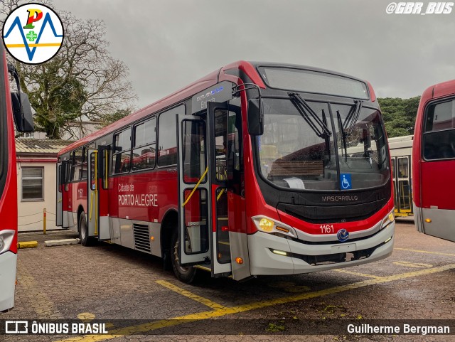 Trevo Transportes Coletivos 1161 na cidade de Porto Alegre, Rio Grande do Sul, Brasil, por Guilherme Bergman. Número da foto: #13261040.