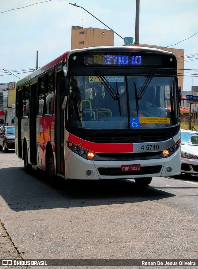 Allibus Transportes 4 5710 na cidade de São Paulo, São Paulo, Brasil, por Renan De Jesus Oliveira. Número da foto: #13261207.