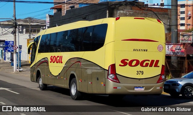 SOGIL - Sociedade de Ônibus Gigante Ltda. 379 na cidade de Gravataí, Rio Grande do Sul, Brasil, por Gabriel da Silva Ristow. Número da foto: #13262212.