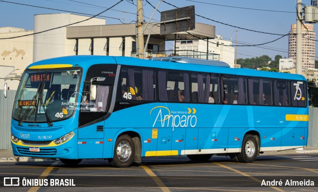 Viação Nossa Senhora do Amparo RJ 186.147 na cidade de Niterói, Rio de Janeiro, Brasil, por André Almeida. Número da foto: #13261274.