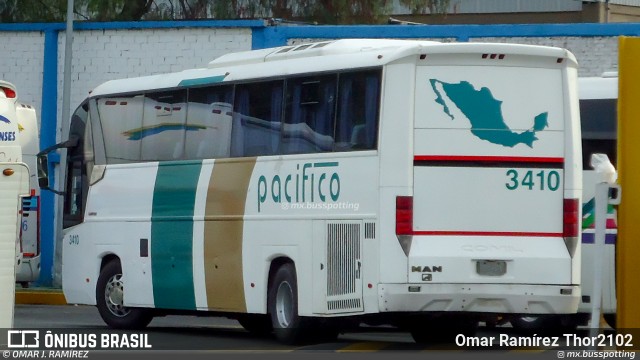 Transportes del Pacifico 3410 na cidade de Gustavo A. Madero, Ciudad de México, México, por Omar Ramírez Thor2102. Número da foto: #13262398.
