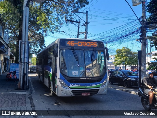Viação União DC 1.062 na cidade de Duque de Caxias, Rio de Janeiro, Brasil, por Gustavo Coutinho. Número da foto: #13261983.