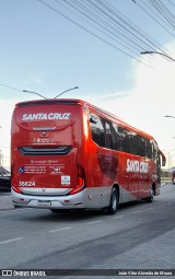 Viação Santa Cruz 36624 na cidade de Pouso Alegre, Minas Gerais, Brasil, por João Vitor Almeida de Moura. Número da foto: #13261343.