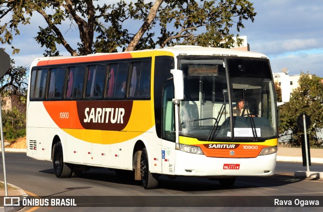 Saritur - Santa Rita Transporte Urbano e Rodoviário 10900 na cidade de Montes Claros, Minas Gerais, Brasil, por Rava Ogawa. Número da foto: #13264051.