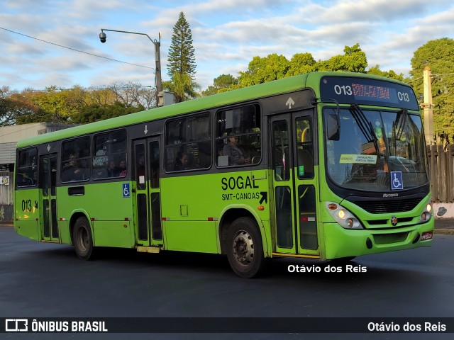 SOGAL - Sociedade de Ônibus Gaúcha Ltda. 013 na cidade de Canoas, Rio Grande do Sul, Brasil, por Otávio dos Reis . Número da foto: #13265560.