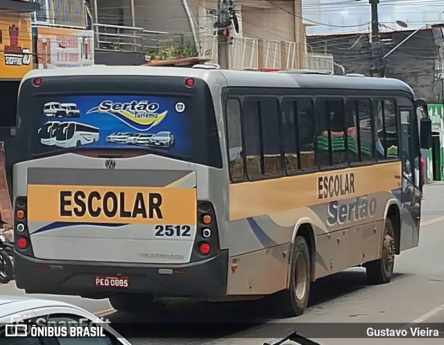 Sertão Turismo 2512 na cidade de Nossa Senhora da Glória, Sergipe, Brasil, por Gustavo Vieira. Número da foto: #13263835.