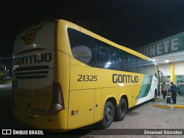 Empresa Gontijo de Transportes 21325 na cidade de Teixeira de Freitas, Bahia, Brasil, por Emanuel Sócrates. Número da foto: #13264511.