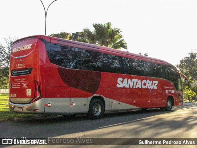 Viação Santa Cruz 36524 na cidade de Lambari, Minas Gerais, Brasil, por Guilherme Pedroso Alves. Número da foto: #13265079.