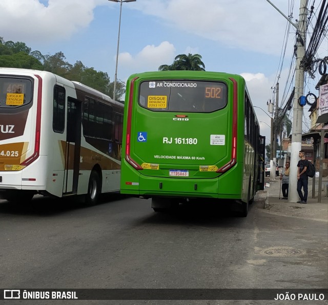 Transportes Santo Antônio RJ 161.180 na cidade de Duque de Caxias, Rio de Janeiro, Brasil, por JOÃO PAULO. Número da foto: #13265220.