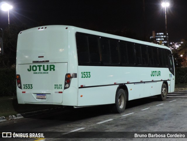 Jotur - Auto Ônibus e Turismo Josefense 1533 na cidade de Florianópolis, Santa Catarina, Brasil, por Bruno Barbosa Cordeiro. Número da foto: #13264429.