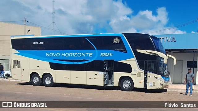 Viação Novo Horizonte 520311 na cidade de Barra da Estiva, Bahia, Brasil, por Flávio  Santos. Número da foto: #13266031.