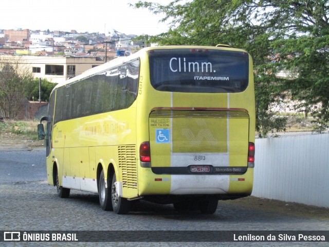 Viação Itapemirim 8813 na cidade de Caruaru, Pernambuco, Brasil, por Lenilson da Silva Pessoa. Número da foto: #13265582.