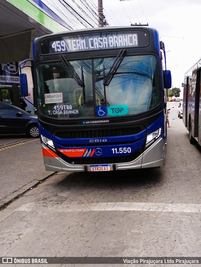 Viação Pirajuçara 11.550 na cidade de Taboão da Serra, São Paulo, Brasil, por Viação Pirajuçara Ltda Pirajuçara. Número da foto: #13263789.