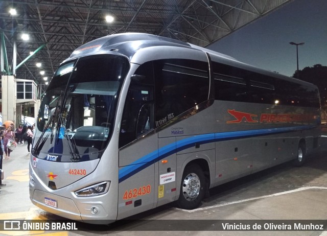 Viação Piracicabana 462430 na cidade de Bauru, São Paulo, Brasil, por Vinicius de Oliveira Munhoz. Número da foto: #13263445.